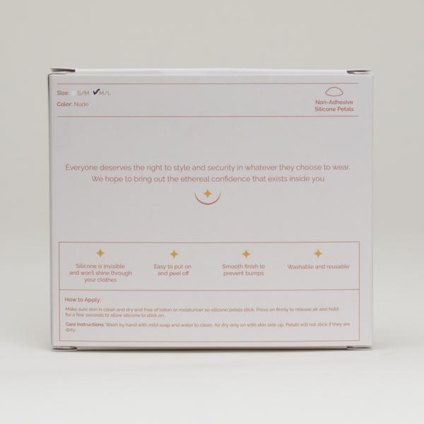 Non-Adhesive Silicone Breast Petals
